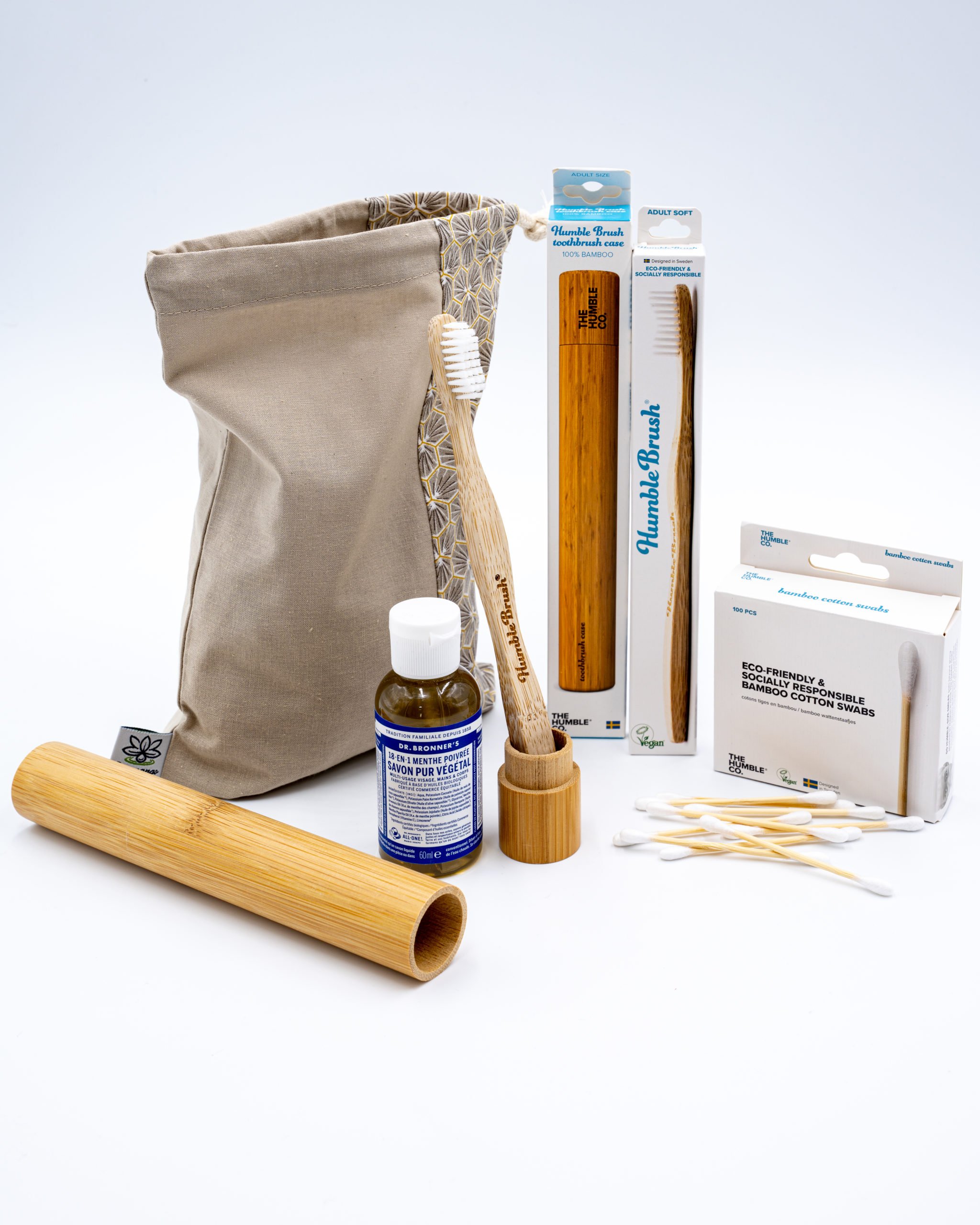 Sac Kikkô - Collab' Kit de toilette senteur menthe poivrée