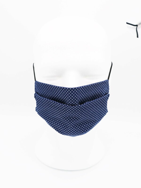 Masque en tissus - Business bleu marine