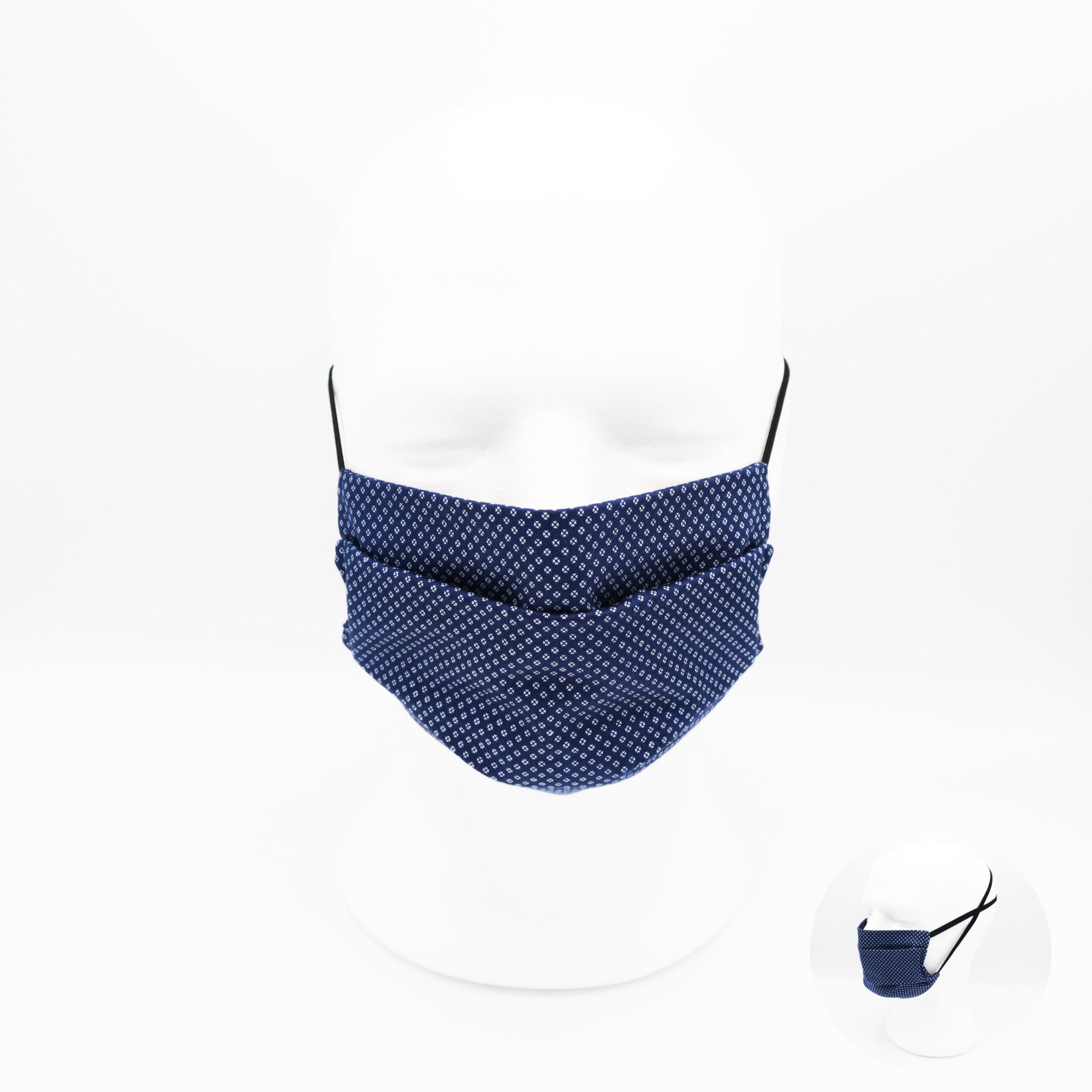 Masque en tissus - Business bleu marine – Image 2