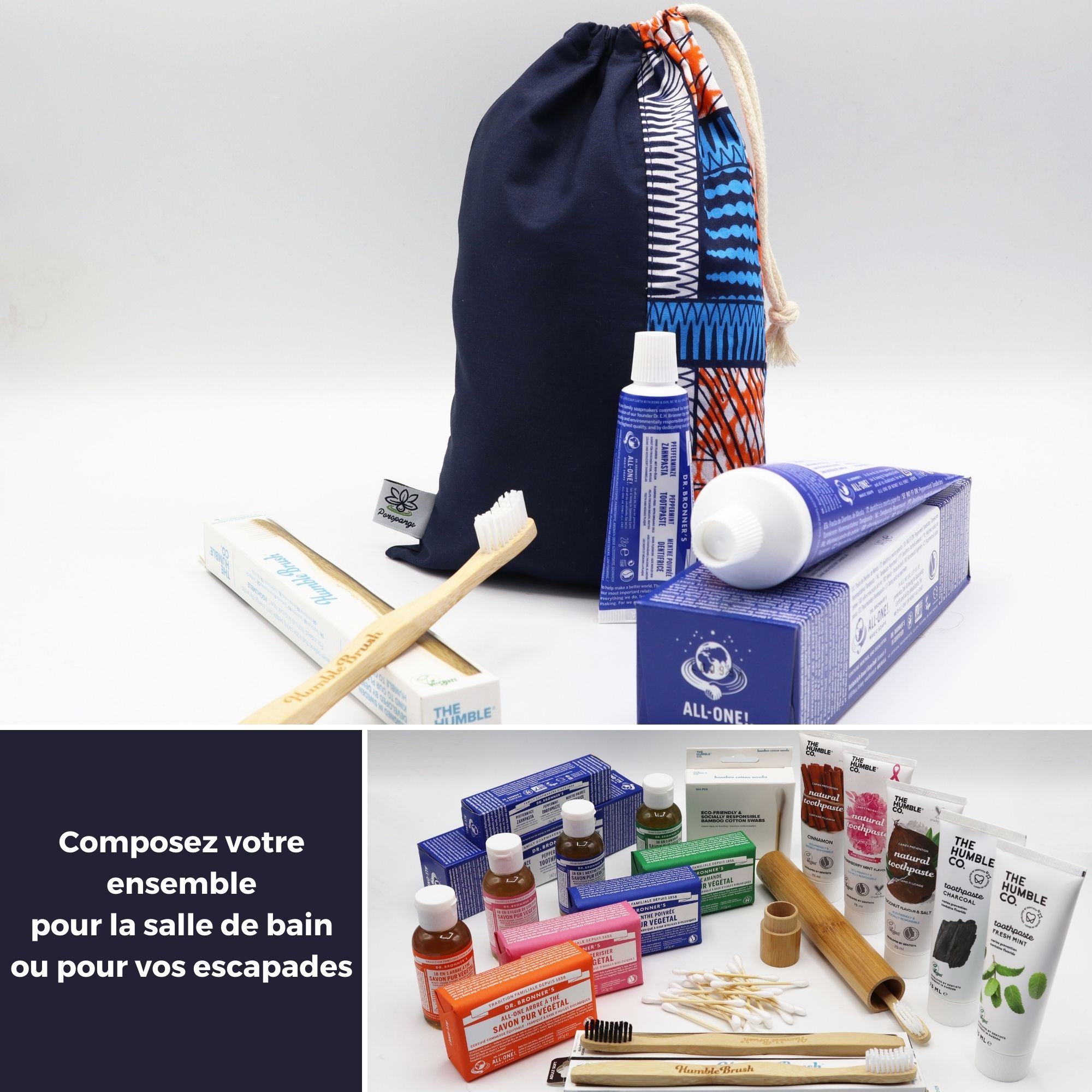 Sac Ark - Collab' Kit voyage à personnaliser