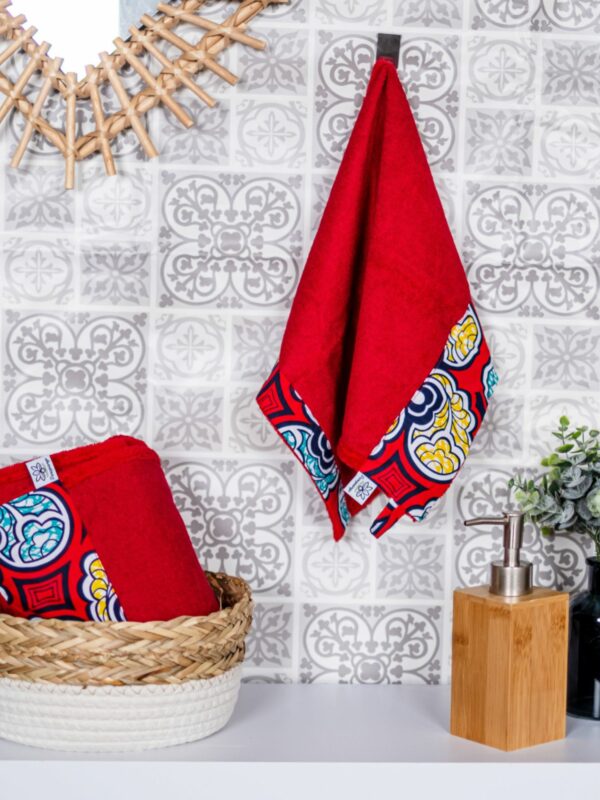 Linge de bain de la collection Wax de Poropango