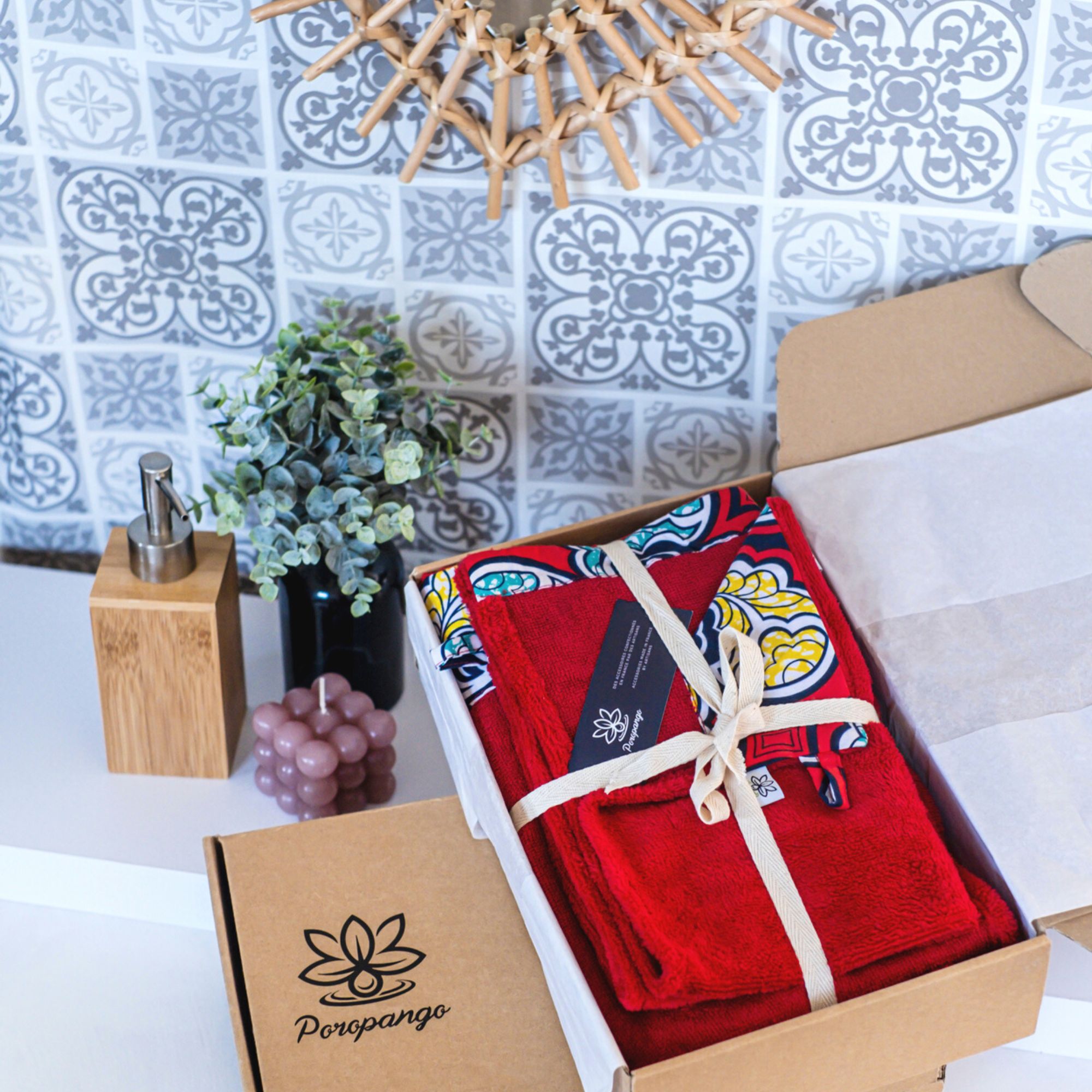 Coffret Serviettes de toilette - Wax – Image 4