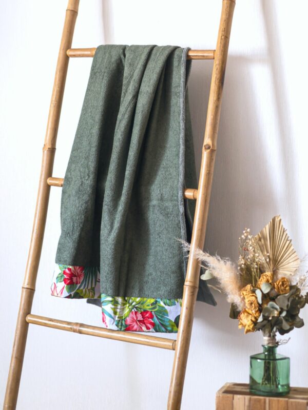 Drap de douche - Hibiscus