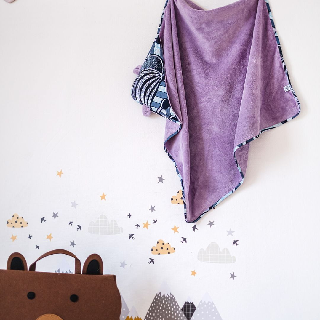 Coffret naissance de la collection Lila bleu de Poropango