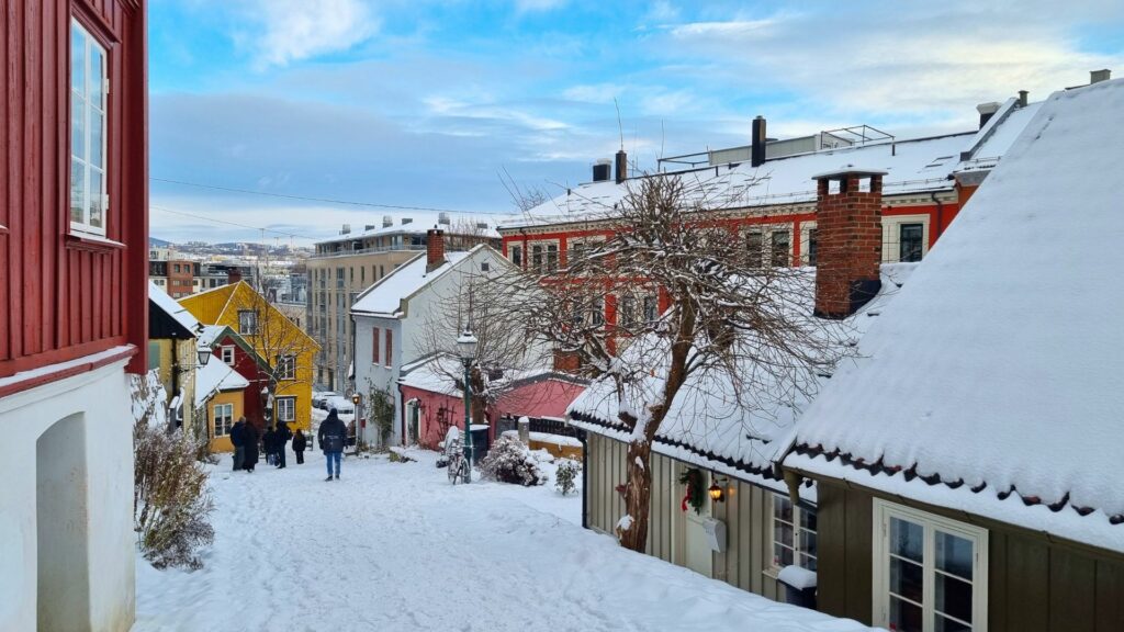 Rue Damstredet à Oslo
