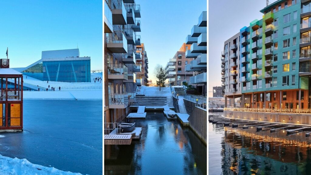 Oslo - Quartier moderne autour du fjord