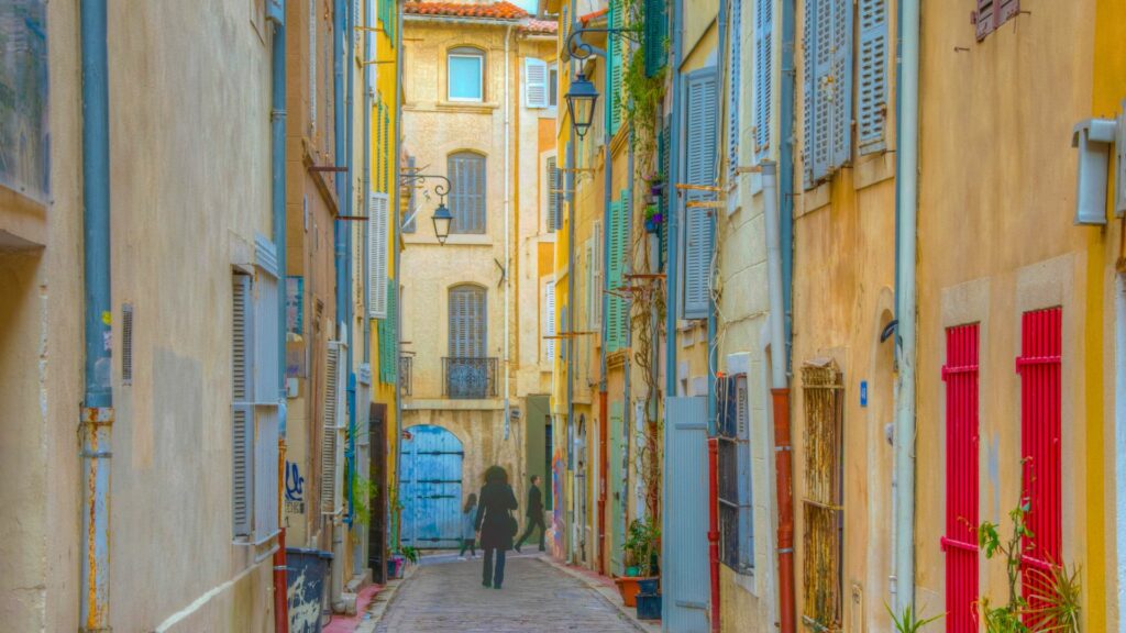 Marseille, Quartier du Panier - France