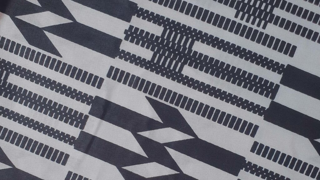 Tissu wax de la collection Kita de Poropango