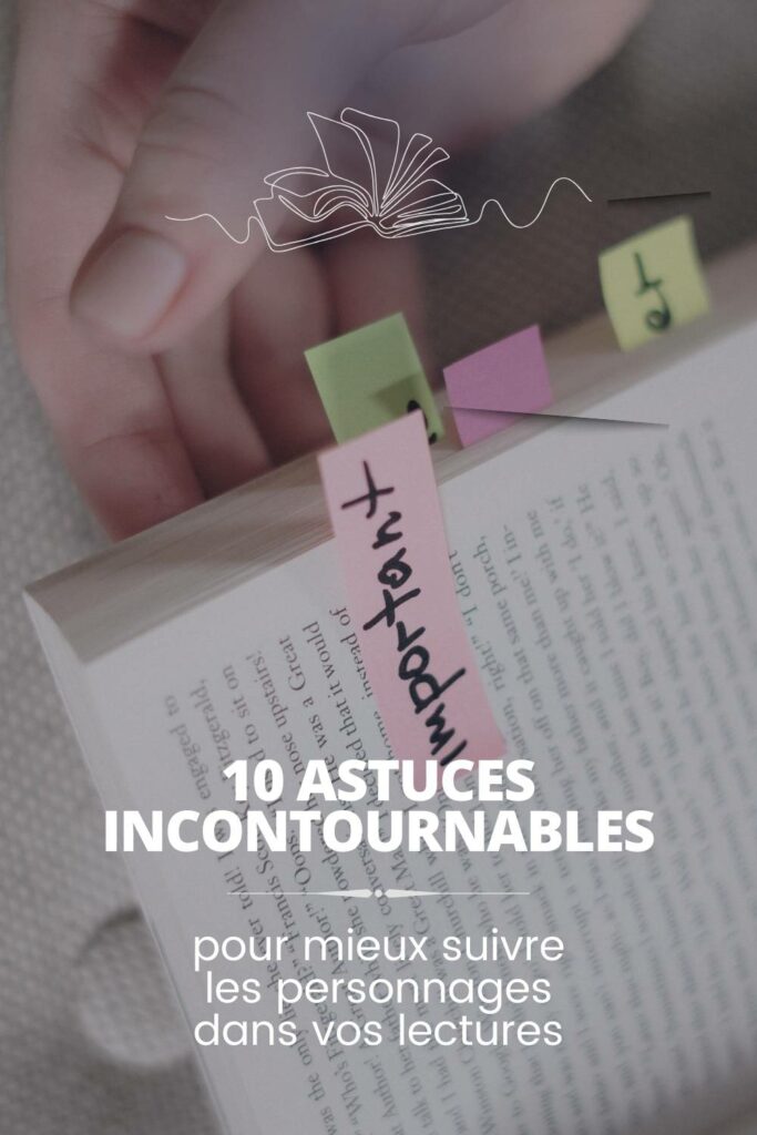 Article de blog Poropango : 10 Astuces incontournables pour mieux suivre les personnages dans vos lectures