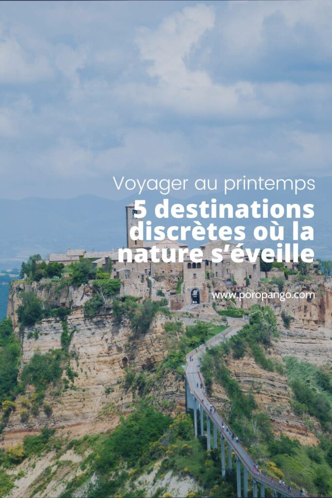 Article de blog Poropango : Printemps en Europe : 5 destinations discrètes où la nature s’éveille